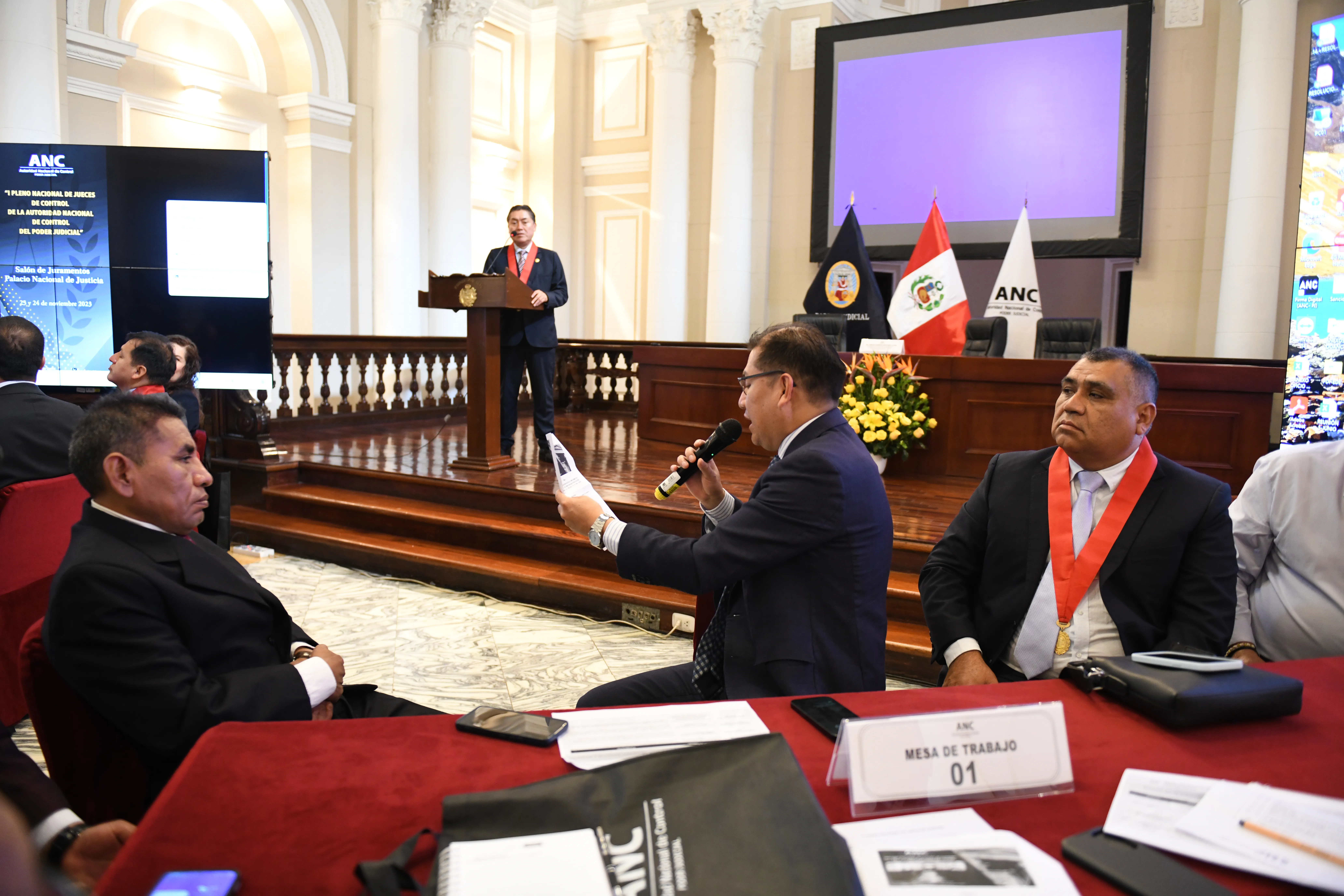 Galeria III Pleno Nacional;Tercer Pleno Nacional Autoridad Nacional de Control