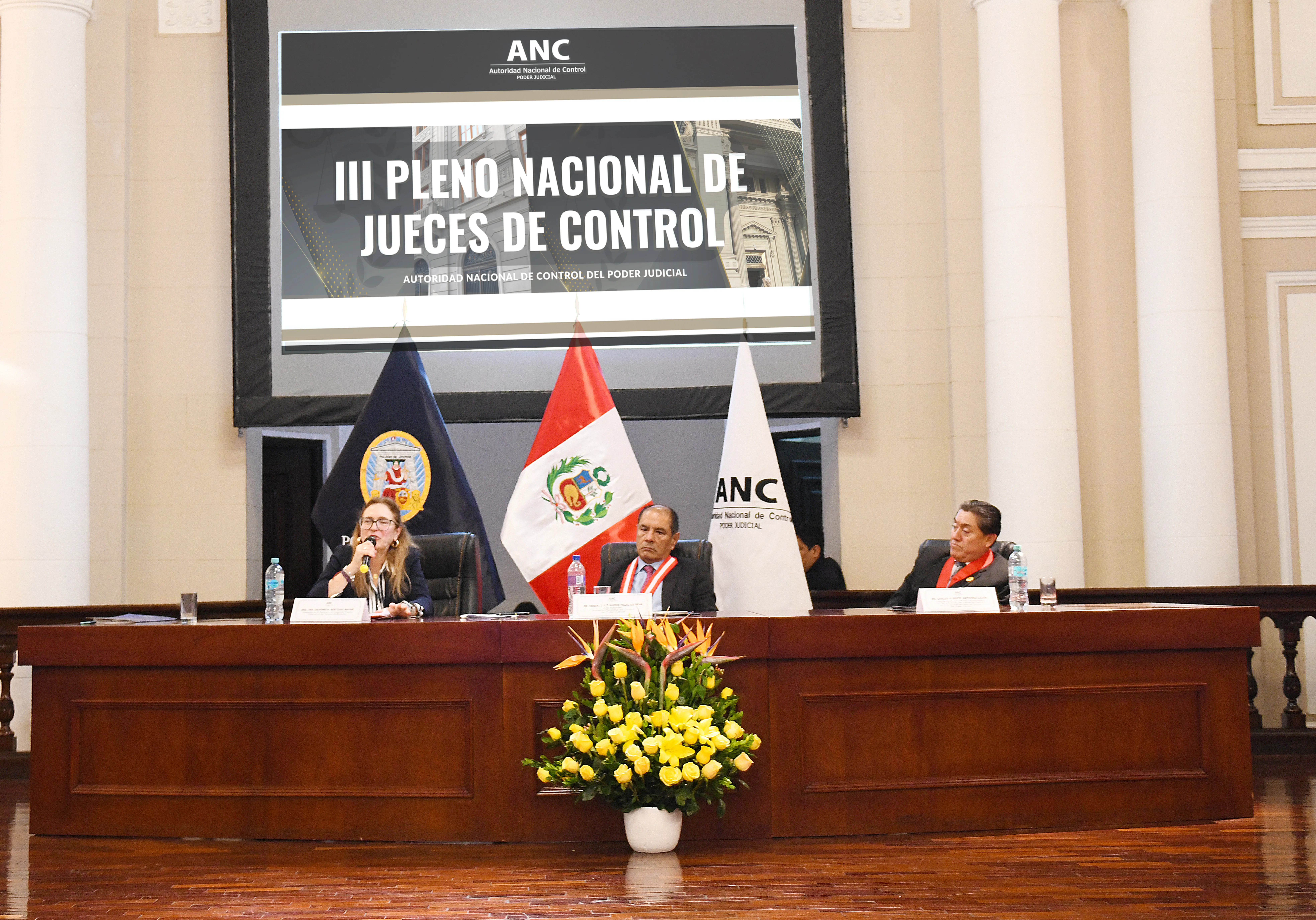 Galeria III Pleno Nacional;Tercer Pleno Nacional Autoridad Nacional de Control