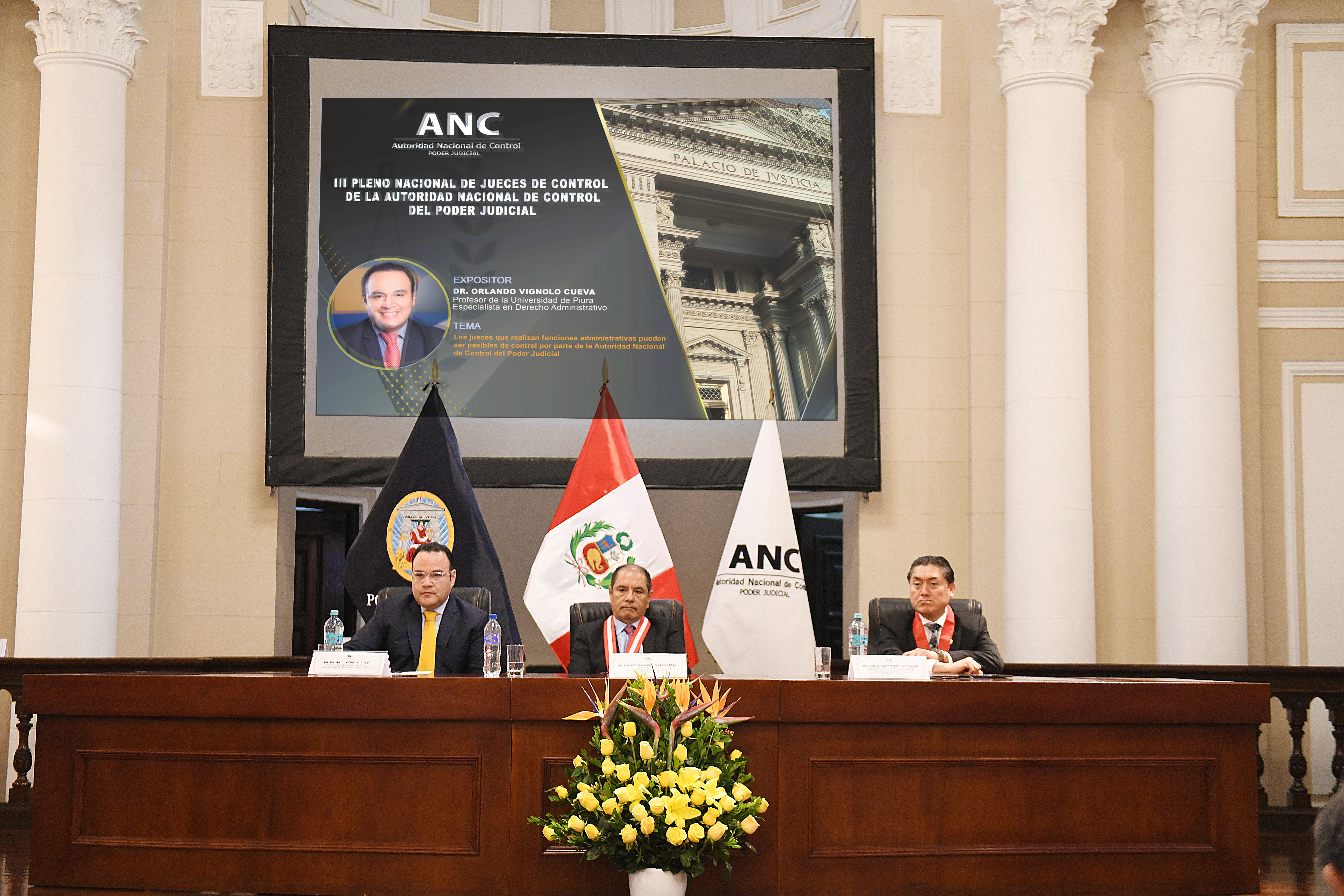 Galeria III Pleno Nacional;Tercer Pleno Nacional Autoridad Nacional de Control