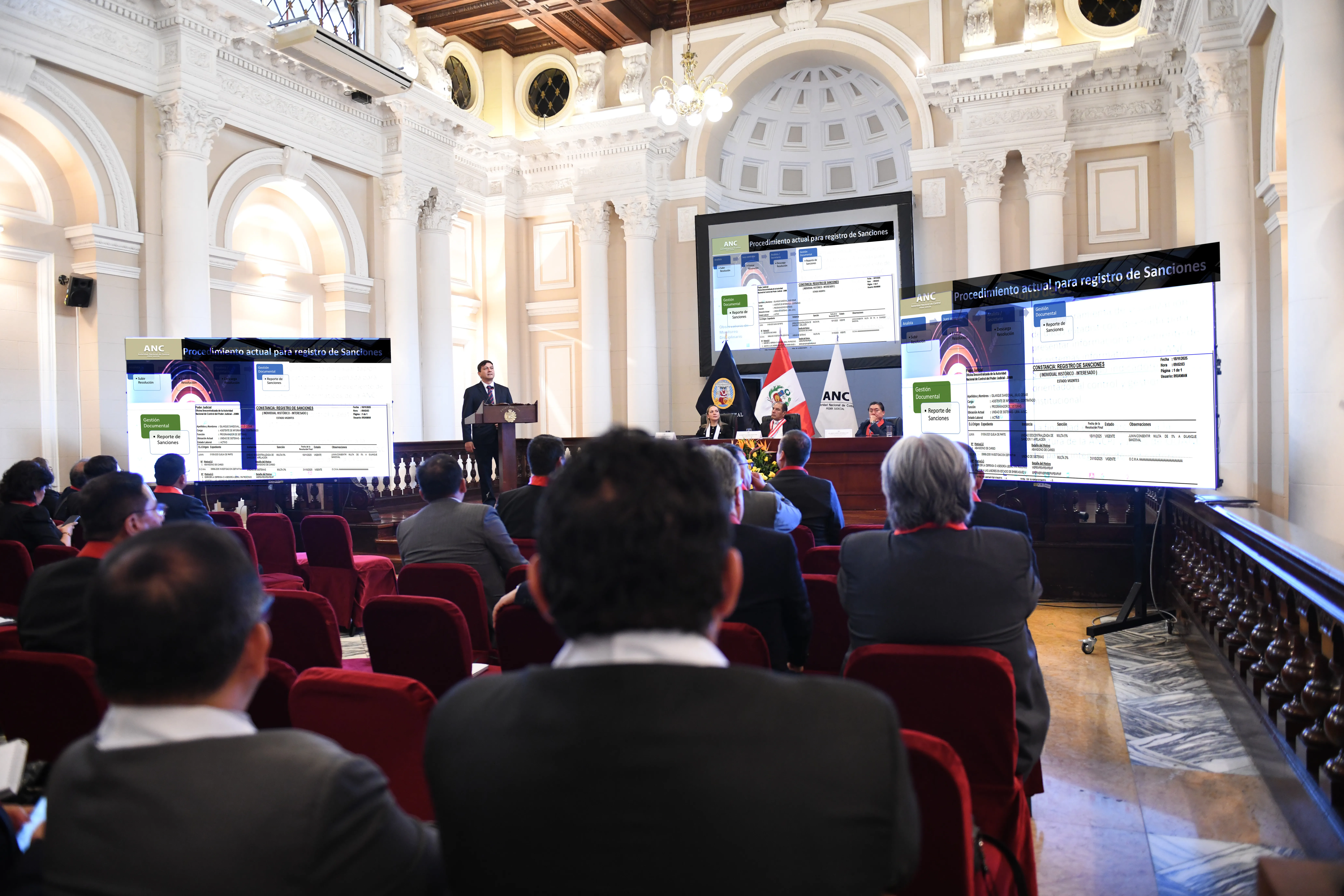 Galeria III Pleno Nacional;Tercer Pleno Nacional Autoridad Nacional de Control